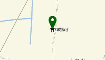 熊野神社の地図画像