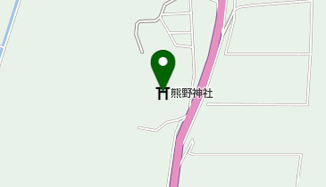 熊野神社の地図画像