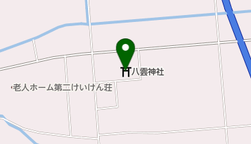 八雲神社の地図画像
