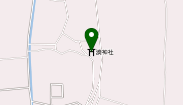 湊神社の地図画像