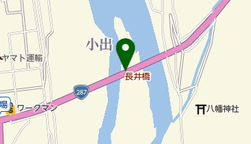 長井橋の地図画像