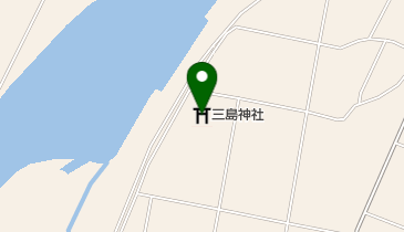 三島神社の地図画像
