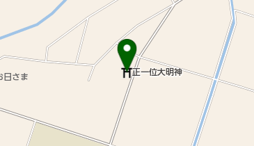 正一位大明神の地図画像