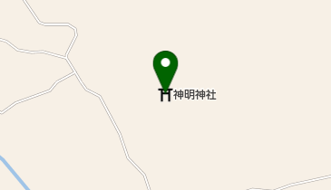 神明神社の地図画像