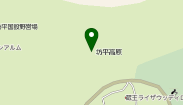 坊平高原の地図画像