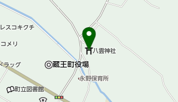 八雲神社の地図画像