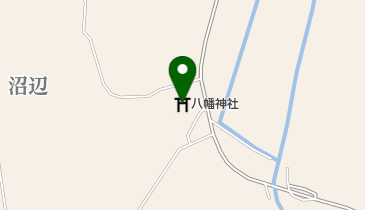 八幡神社の地図画像