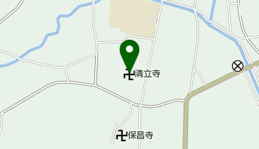 清立寺の地図画像