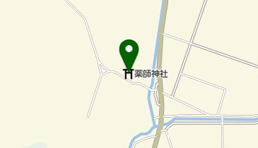 薬師神社の地図画像