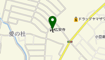 広安寺の地図画像