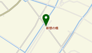 新懸の橋の地図画像