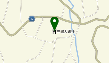 三嶋大明神の地図画像