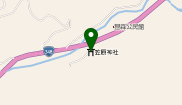 笠原神社の地図画像