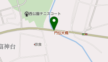 門伝大橋の地図画像