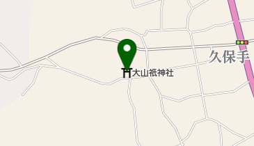 大山祇神社の地図画像