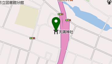 天満神社の地図画像
