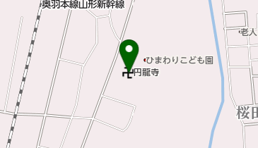 円龍寺の地図画像