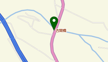 古関橋の地図画像