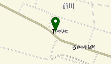神明社の地図画像