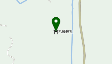 八幡神社の地図画像