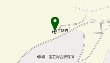 金剛寺の地図画像