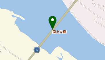 閖上大橋の地図画像