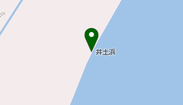 井土浜の地図画像