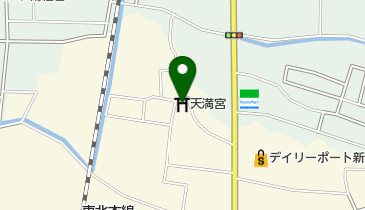 天満宮の地図画像