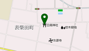 白鳥神社の地図画像