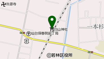白山神社の地図画像