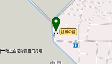 谷風の墓の地図画像