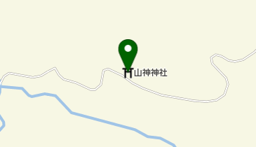 山神神社の地図画像