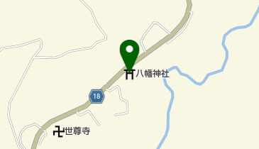 八幡神社の地図画像