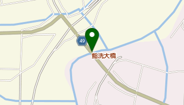鮨洗大橋の地図画像