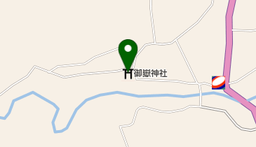 御嶽神社の地図画像