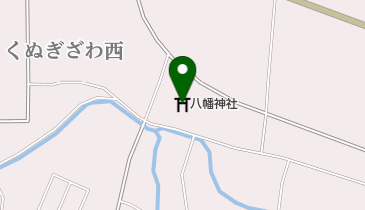 八幡神社の地図画像