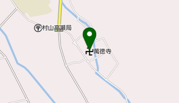 萬徳寺の地図画像