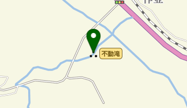 不動滝の地図画像