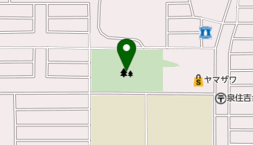 住吉台西四丁目公園の地図画像