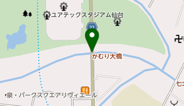 かむり大橋の地図画像
