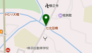 七北田橋の地図画像