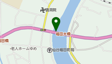 福田大橋の地図画像