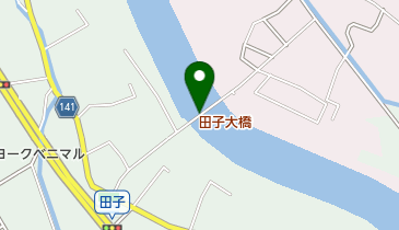 田子大橋の地図画像