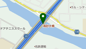 高砂大橋の地図画像