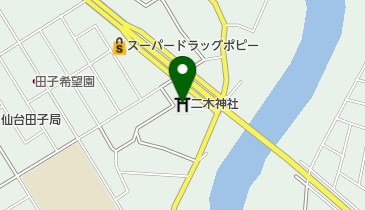 二木神社の地図画像