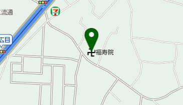 福寿院の地図画像