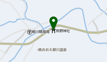 熊野神社の地図画像