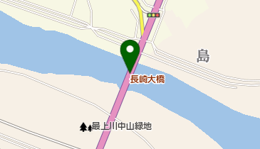 長崎大橋の地図画像