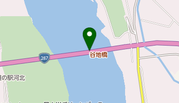 谷地橋の地図画像