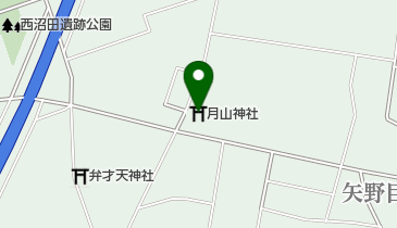 月山神社の地図画像
